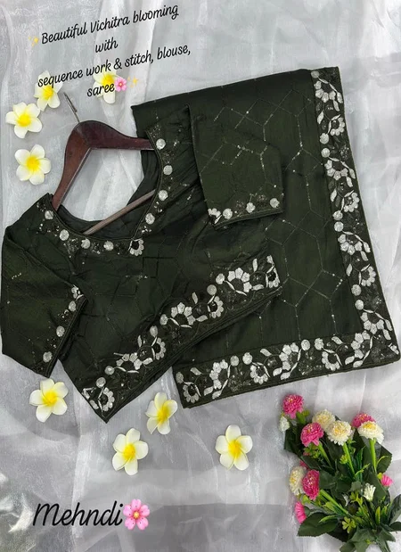 JK 101 Vichitra Silk Fancy Designer Saree Wholesale Price In Surat
